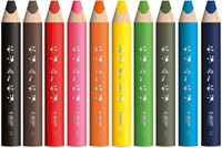 Kleurpotlood BicKids Multi Surface 10st ass 10 Stuk-2