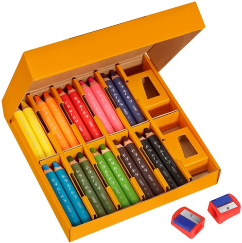 Kleurpotlood BicKids Multi Surface 40st 10kl ass 40 Stuk-1