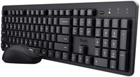 Toetsenbord Trust Ody II draadloos + muis Azerty 1 Stuk-2