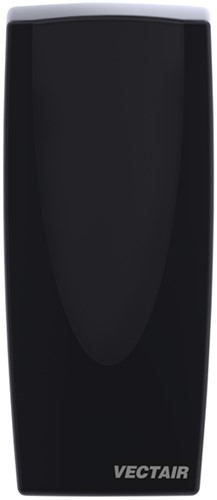 Luchtverfrisserdispenser V-Air SOLID zwart 1 Stuk