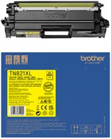 Toner Brother TN-821XLY geel 1 Stuk