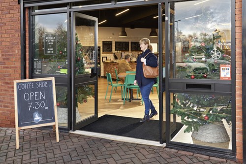 Inloopmat Green-Horse Indoor Pro 85x150cm zwart 1 Stuk-1