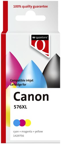 Inktcartridge Quantore Canon Cl-576XL kleur 1 Stuk