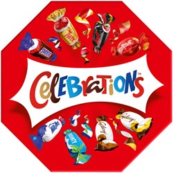 Chocolade Celebrations doos 385gr 385 Gram