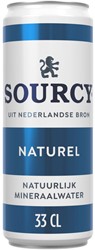 Water Sourcy blauw blik 330ml
