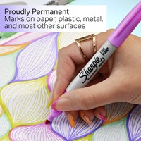 Viltstift Sharpie Glampop F 5st assorti 5 Stuk-3