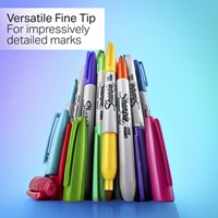 Viltstift Sharpie Glampop F 5st assorti 5 Stuk-1