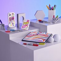 Viltstift Sharpie Glampop F 5st assorti 5 Stuk-2