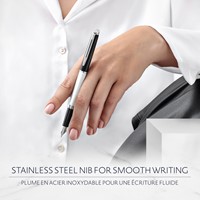 Vulpen Waterman Hemisp Colour Block CT F zw-wt 1 Stuk-4