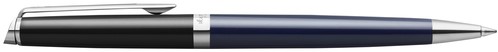 Balpen Waterman Hemisp Colour Block CT M zw-bl 1 Stuk-1