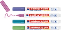 Krijtstift edding 4085 rond 1-2mm metallic assorti 4 Stuk-2