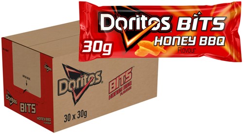 Chips Doritos Bits twisties honey bbq zak 30gr 30 Gram