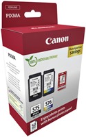 Inktcartridge Canon PG-575 CL-576 zw + kl + papier 1 Stuk-2