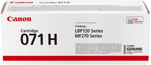 Tonercartridge Canon CRG 071 H zwart 1 Stuk