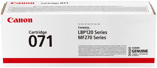 Tonercartridge Canon CRG 071 zwart 1 Stuk