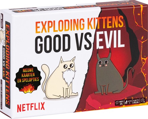 Kaartspel Exploding Kittens good vs evil 1 Stuk