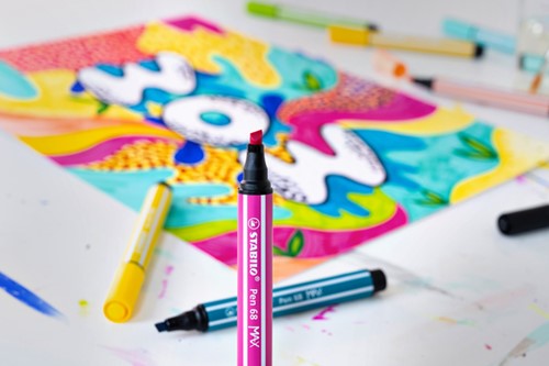 Viltstift STABILO Pen 68/63 Max aardegroen 1 Stuk-2