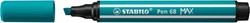 Viltstift STABILO Pen 68/51 Max turquoiseblauw