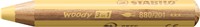 Kleurpotloden STABILO 880 woody 3 in 1 multitalent pastel geel
