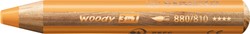 Kleurpotlood STABILO 880 woody 3 in 1 goud 1 Stuk