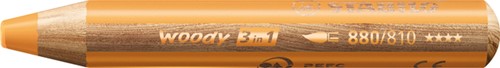 Kleurpotloden STABILO 880 woody 3 in 1 multitalent goud