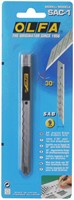 Snijmes Olfa SAC1 9mm met metalen houder 1 Stuk