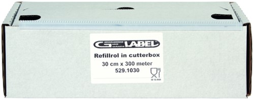 Vershoudfolie in cutterbox IEZZY 30cmx300m 1 rol 1 Rol