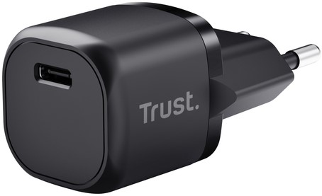 Oplader Trust Maxo 20W USB-C zwart 1 Stuk