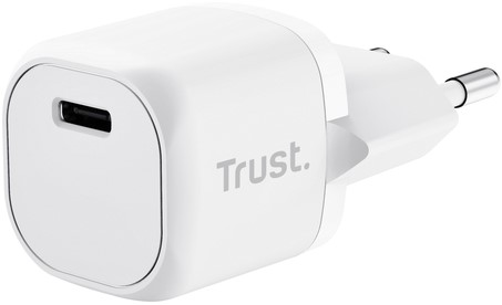 Oplader Trust Maxo 20W USB-C wit 1 Stuk