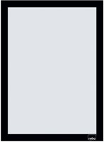 Infokader Nobo zelfklevend A4 zwart 2 Stuk