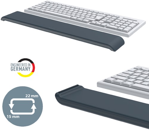 Polssteun Leitz Ergo verstelbaar grijs 1 Stuk-3