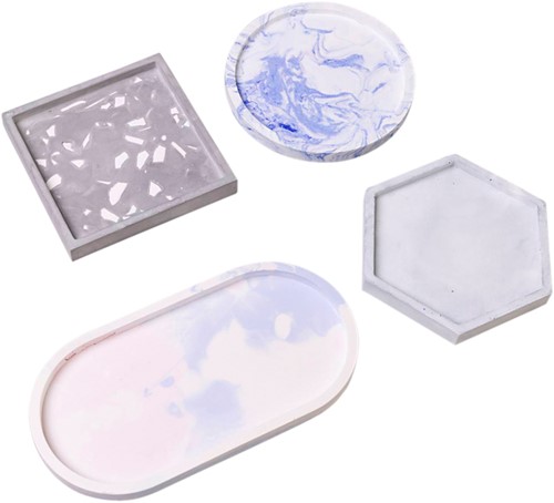 Silicone vormen Creativ Company set 4 vormen 4 Stuk-3