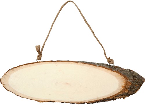 Deurbordje Creativ Company 6-10cm x 23-28cm hout 1 Stuk