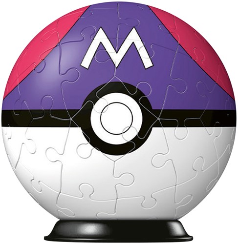 Puzzel 3D Ravensburger Pokemon Masterbal 54st 1 Doos
