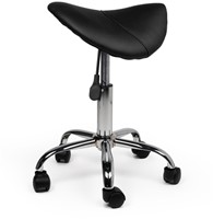 Zadelkruk Office laag harde wielen zw 1 Stuk-3