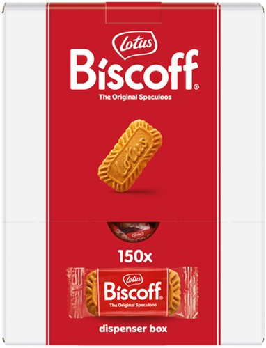 Koekjes Lotus Biscoff speculoos dispenser 150 st 150 Stuk-2