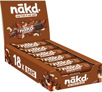 Fruit notenreep NAKD cocoa delight 18x35 gram 35 Gram