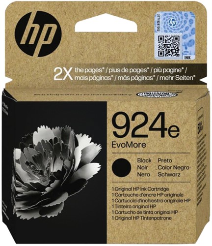 Inktcartridge HP 4K0V0NE 924E Evomore zwart 1 Stuk