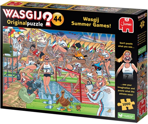 Puzzel Wasgij Original Zomerspelen! 1000 stukjes 1 Stuk-2