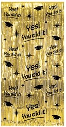 Classy Party Curtain You did it 1 Stuk