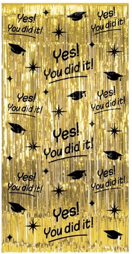 Classy Party Curtain You did it 1 Stuk