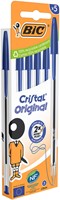 Balpen Bic Cristal M 5st blauw 5 Stuk-2