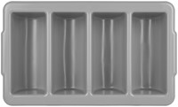 Bestekbak Olympia Kristallon 4 vakken grijs 1 Stuk