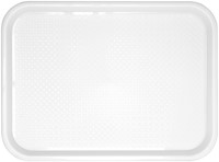 Dienblad Olympia Kristallon 45x35 cm PP wit 1 Stuk