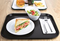 Dienblad Olympia Kristallon 45x35 cm PP zwart 1 Stuk-1