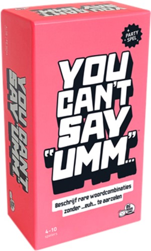 Spel You Can't Say Umm