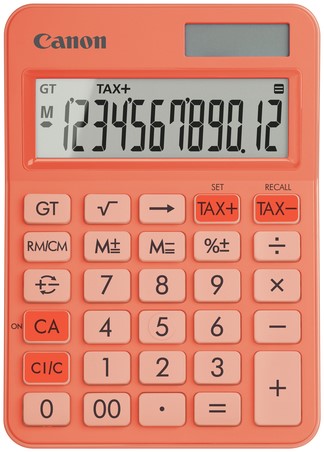 Rekenmachine Canon LS-125KB oranje 1 Stuk