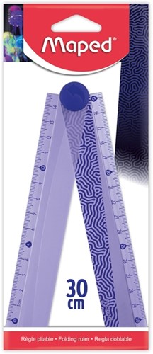Liniaal Maped Deepsea Paradise opvouwbaar 30cm 1 Stuk