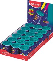 Puntenslijper Maped Pixel Party display 18 stuks 1 Stuk