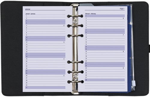 Organizer Kalpa Personal + ag25-26 7d/2p nerf zw 1 Stuk-2